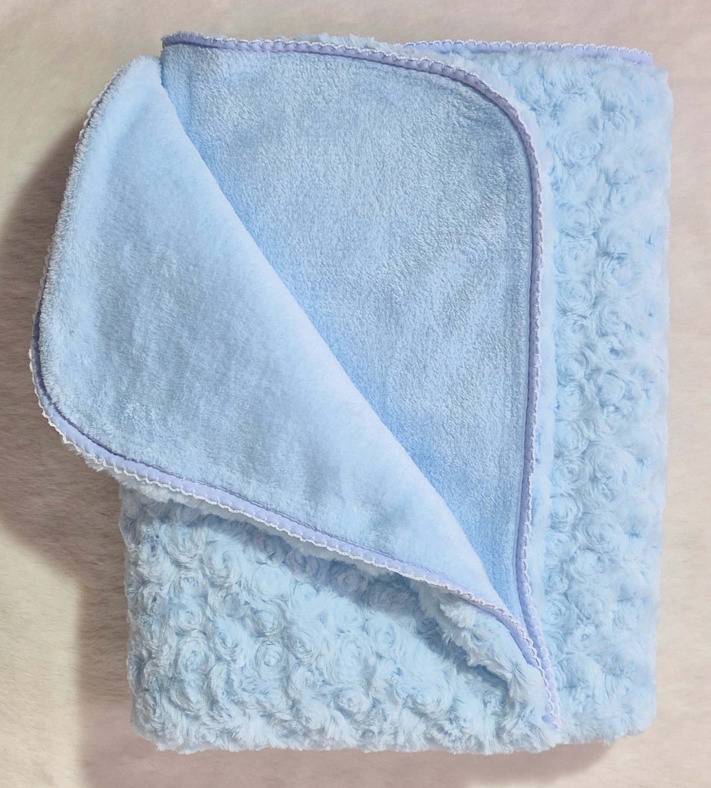 Couverture bébé bleu Au palais des rêves