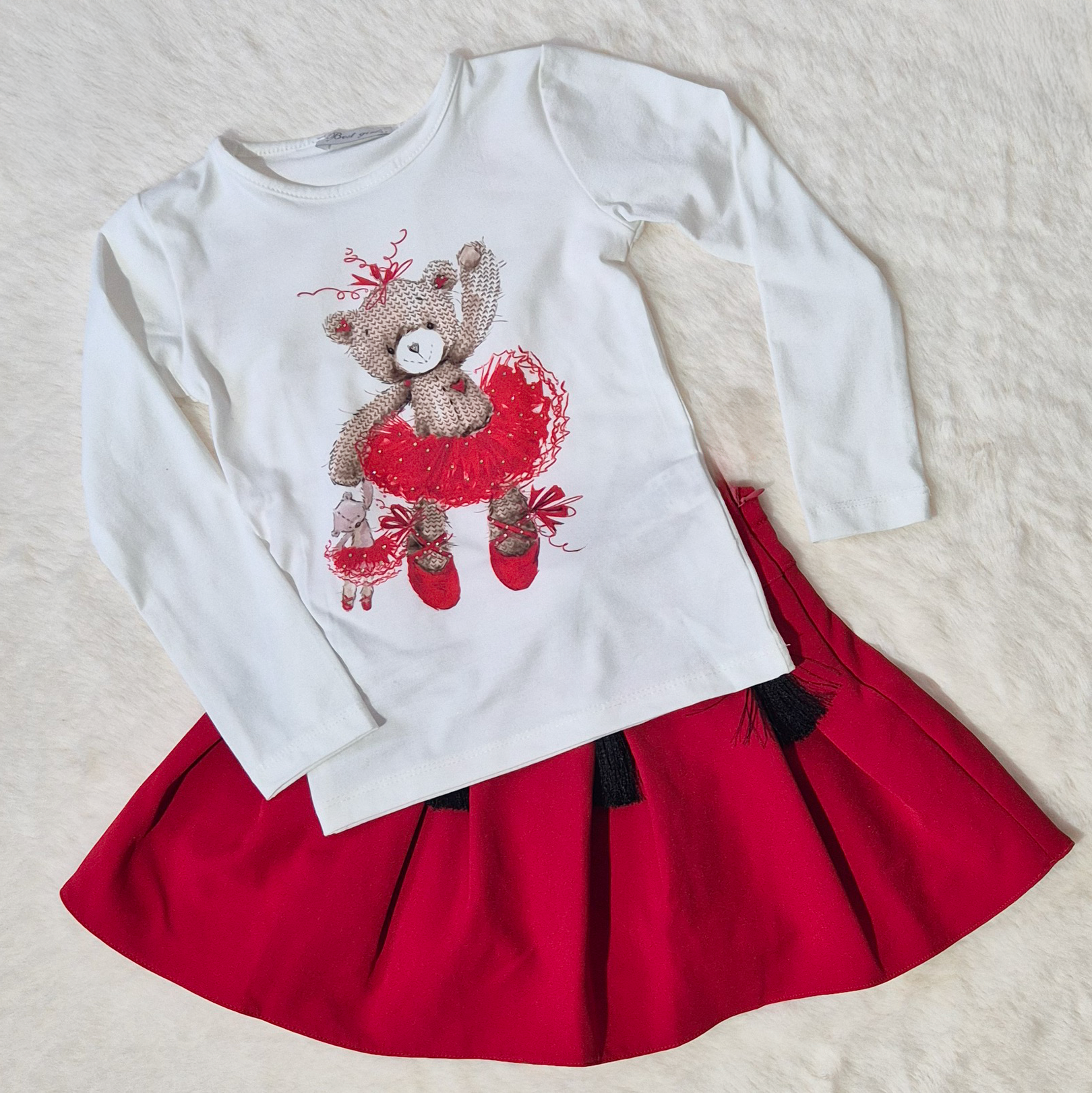 Ensemble fille “Ourson danseuse” Au palais des rêves