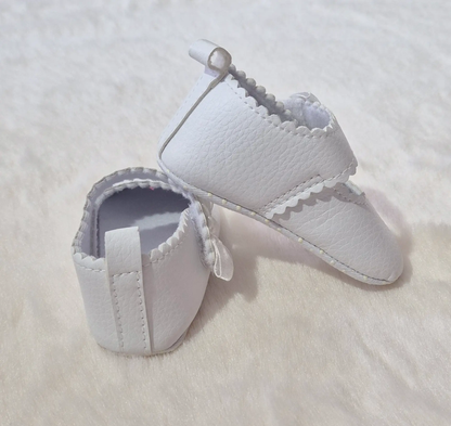 Chaussures bébé fille souples roses ou blanches Au palais des rêves