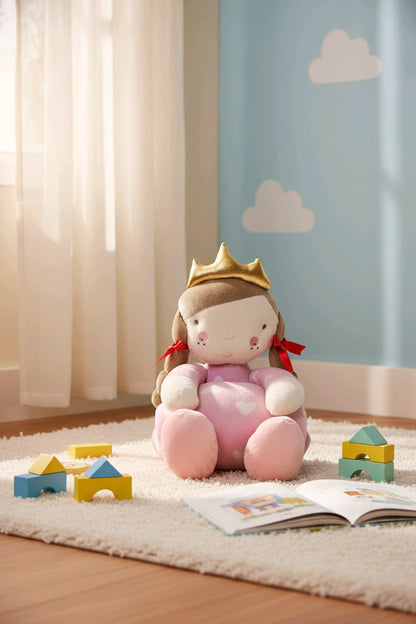 Peluche Princesse rose