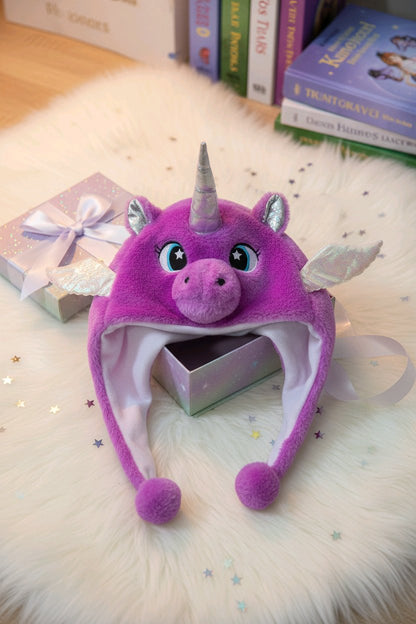 Bonnet licorne enfant
