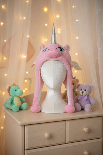 Bonnet licorne enfant