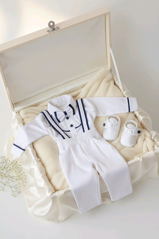 Ensemble Cérémonie Bébé Garçon 4 pièces