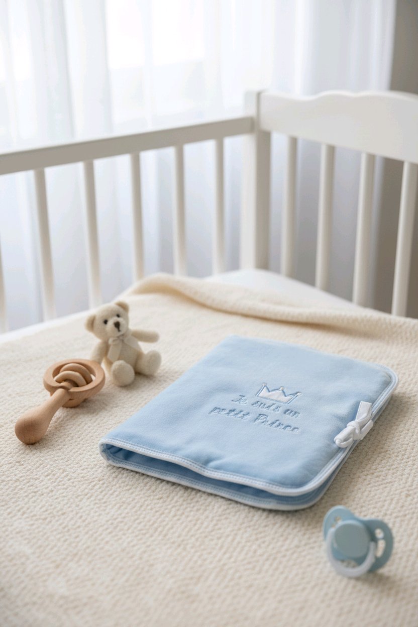 Protège carnet de santé bébé