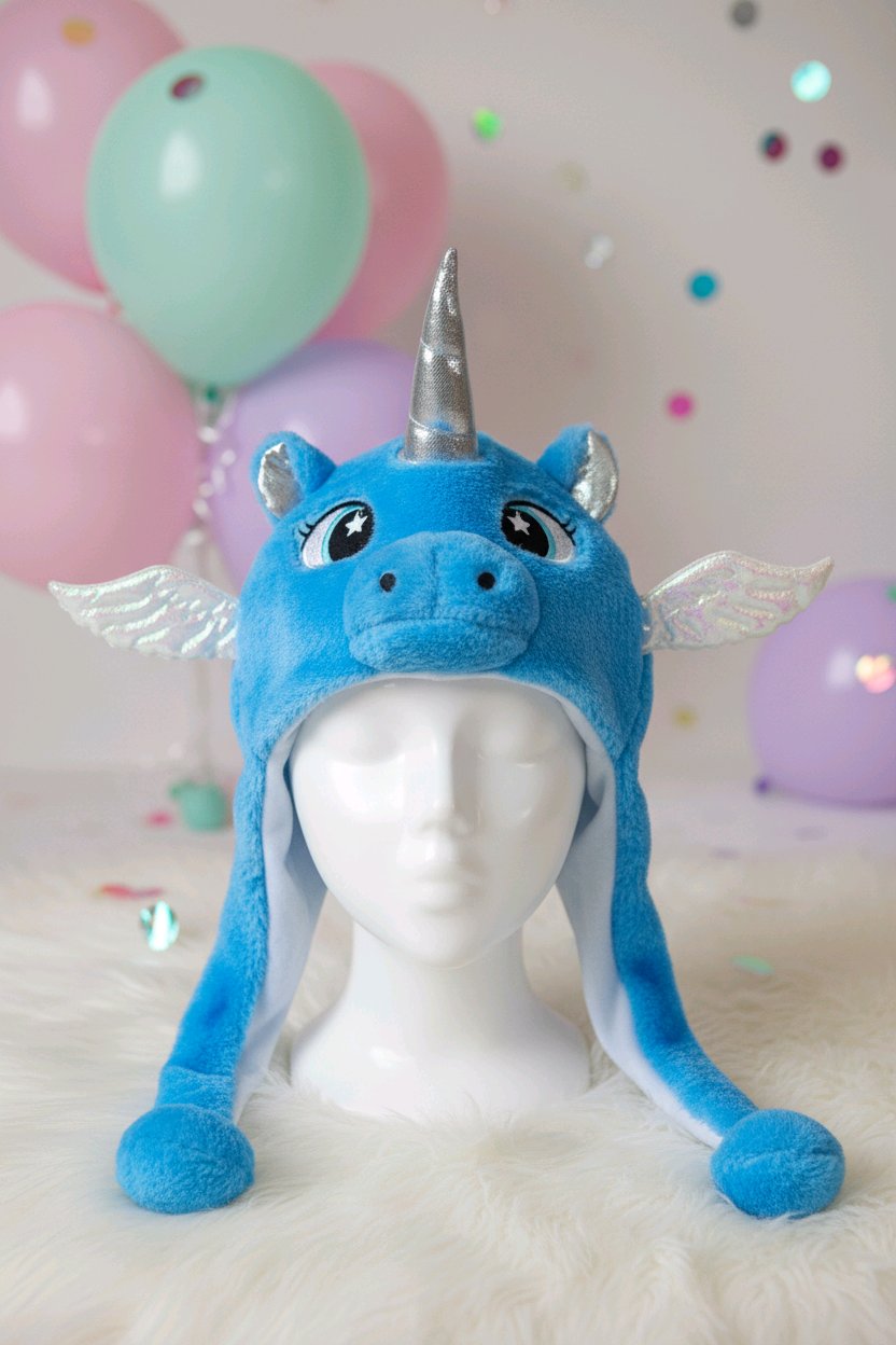 Bonnet licorne enfant